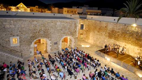 El Castillo de San Andrs acoge un gran espectculo musical con pera, zarzuela y canciones inmortales