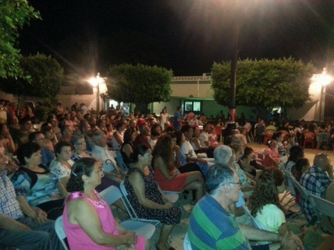 La plaza de Fernn Prez acoge la primera actuacin del Festival Noches de Luna y Flamenco