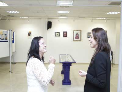 El Espacio de Mujeres acoge hasta el 31 de octubre la exposicin  de acuarelas, fotografas y esculturas de Loli Lucas