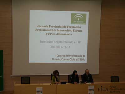 Las II Jornadas provinciales  en Formacin Profesional analizan en el PITA el anteproyecto de Ley de FP de Andaluca