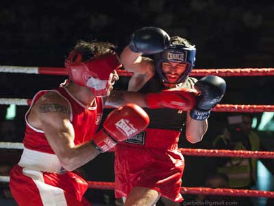 Velada de altura en el Frontn Andarax con boxeo y K1