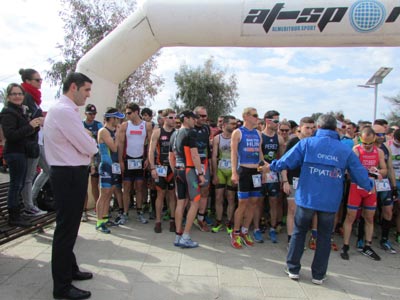 300 corredores para el IV Duatln Ciudad de Almera en el Parque del Andarax