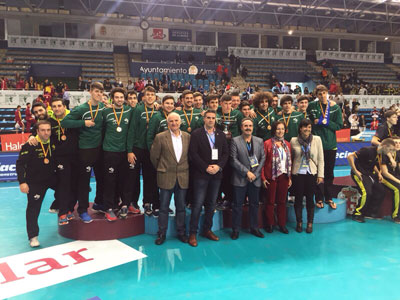 Un oro y tres bronces para Andaluca en el Campeonato de Espaa de Balonmano infantil, cadete y juvenil en Almera 