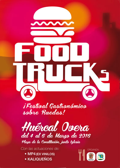 Los Food Trucks desembarcan en la Plaza de la Constitucin del 4 al 6 de marzo