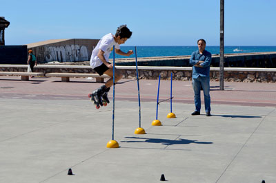 Los JDM de Patinaje finalizan en el Parque de las Almadrabillas 