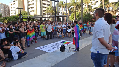 Ms de 600 personas celebran su Orgullo en Almera