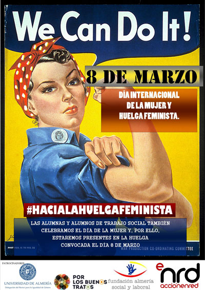 Alumnos de Trabajo Social conmemorarn el Da Internacional de las Mujeres recordando a Rosie La Remachadora