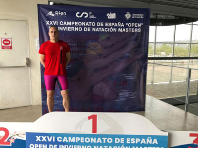 Buenos resultados para los nadadores Mster del Baha de Almera, en el CT de Espaa de natacin de invierno en Castelln