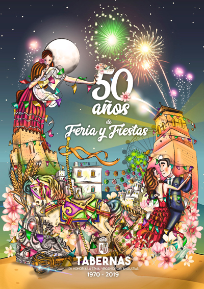 Tabernas conmemora en una publicación los últimos 50 años de su Feria y Fiestas