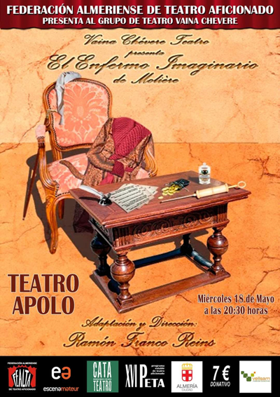 La obra ‘El enfermo imaginario’, nueva propuesta con el teatro aficionado para mañana en el Apolo