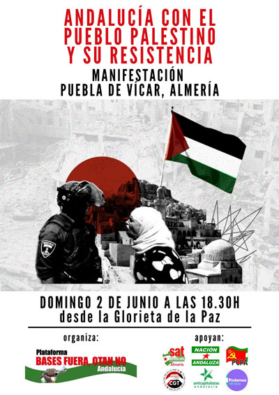 Convocan una manifestacin para mostrar solidaridad con el Pueblo Palestino ante el genocidio que esta sufriendo