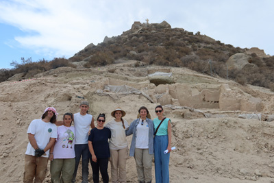 Vera reanuda la tercera campaa arqueolgica en el yacimiento de la antigua ciudad medieval de Bayra, situada en el Cerro del Espritu Santo 