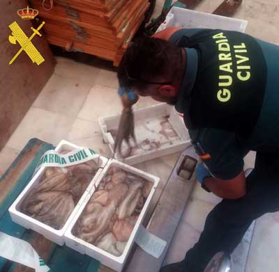 La Guardia Civil de Almera realiza actuaciones preventivas para proteger la biodiversidad marina y terrestre 