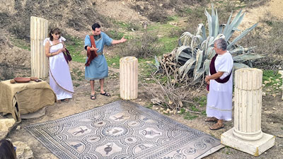 Amigos de la Alcazaba recorre ‘Las Huellas de Roma en el Poniente Almeriense’