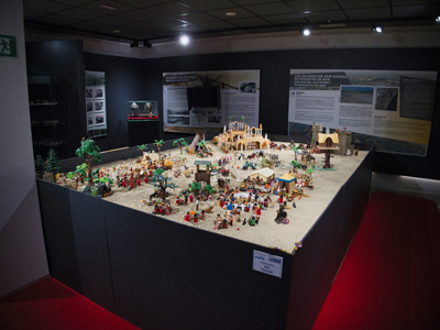 El Aula del Mar se llena de historia y aventuras con una exposicin de Playmobil inspirada en Turaniana 