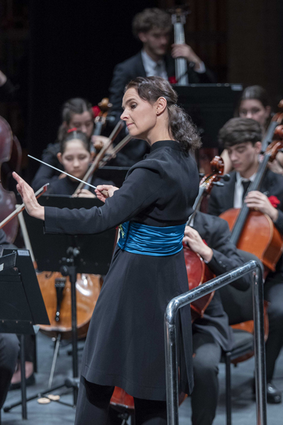 La Orquesta de la Fundacin Barenboim-Said comparte su talento y precisin tcnica en su concierto en el Auditorio