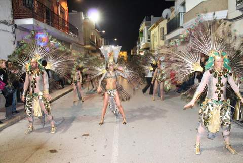 Pulp, guilas y Almendricos, se unen para la celebracin del CARNAVAL DE VERANO  en San Juan de los Terreros