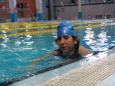 Verdiblanca se lanza a la piscina con el programa Natacin Escolar Adaptada