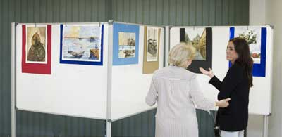 El Espacio de Mujeres acoge hasta el 31 de octubre la exposicin  de acuarelas, fotografas y esculturas de Loli Lucas