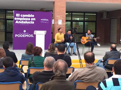 Luca Ayala (Podemos): vamos a hacer que Almera deje de ser la provincia olvidada por la Junta